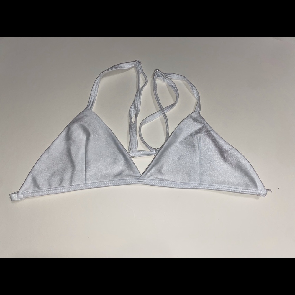 White Bikini Top
